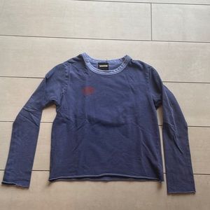 Monrow, size M, Cotton, Blue